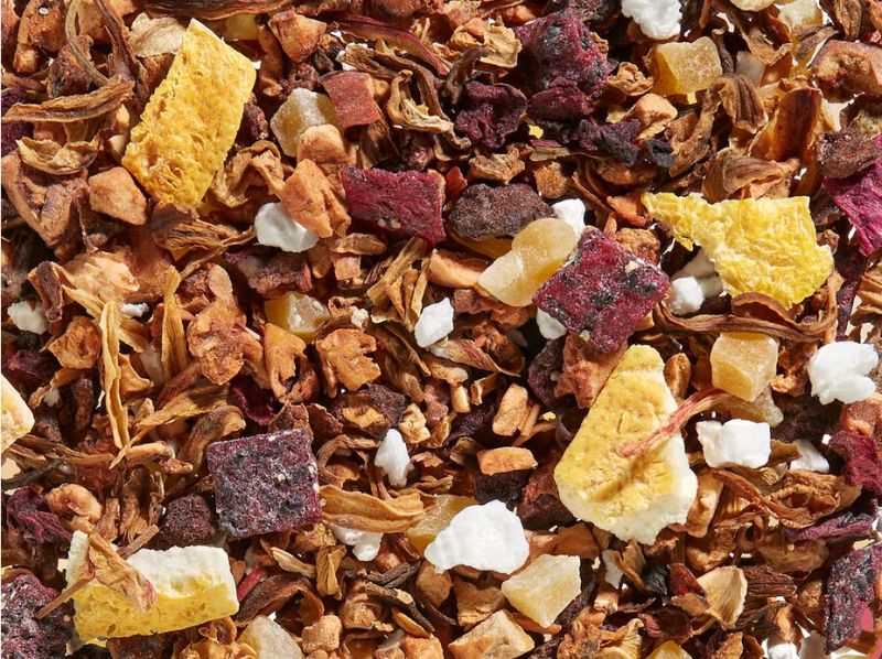 Früchtetee Rosa Lemon mit Maracuja-Zitronen-Note